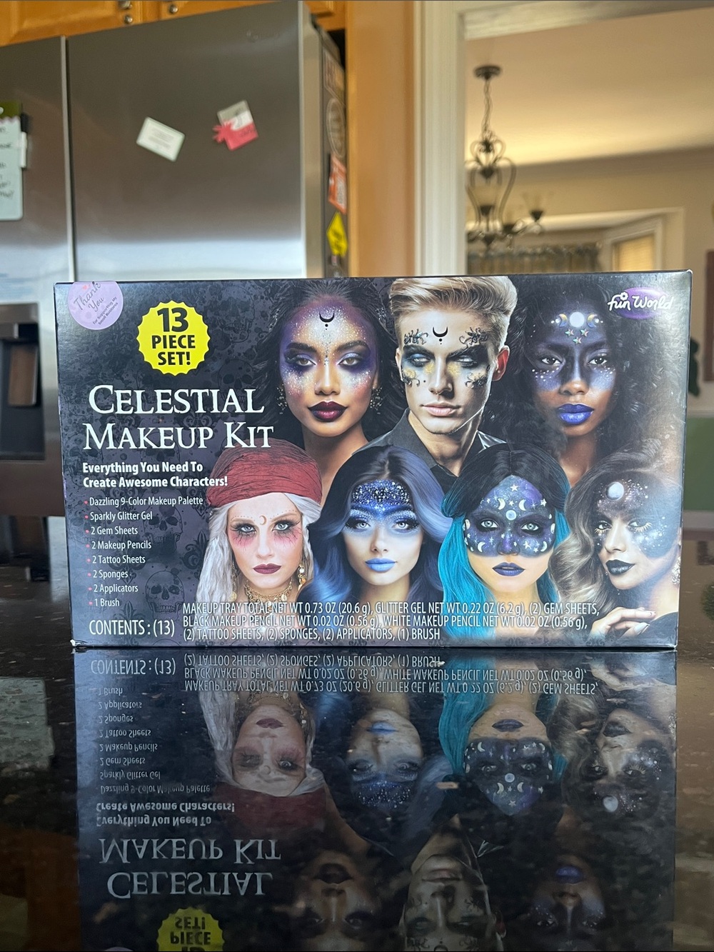 Celestial 13 pc Makeup Kit - (for Halloween & Costumes)